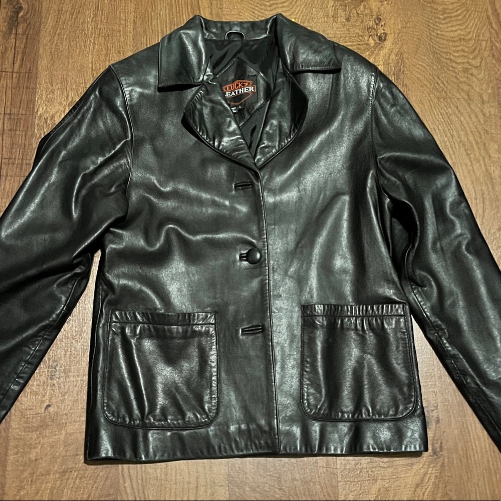 Lucky Leather Black jacket